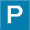 Symbol Parkplatz